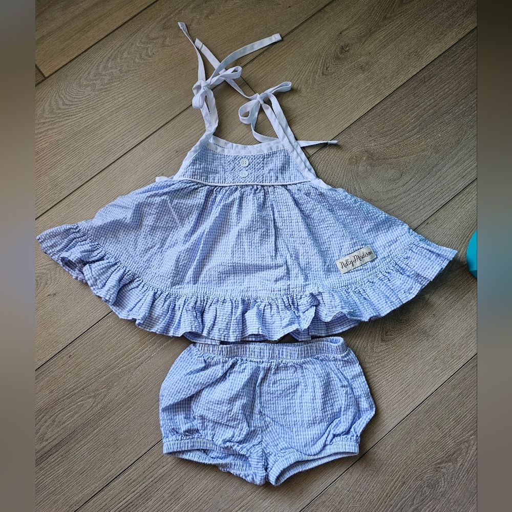 Nelly Madison Seersucker Set